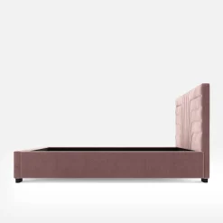 Łóżko tapicerowane różowe KARINA CORTO 180x200 cm