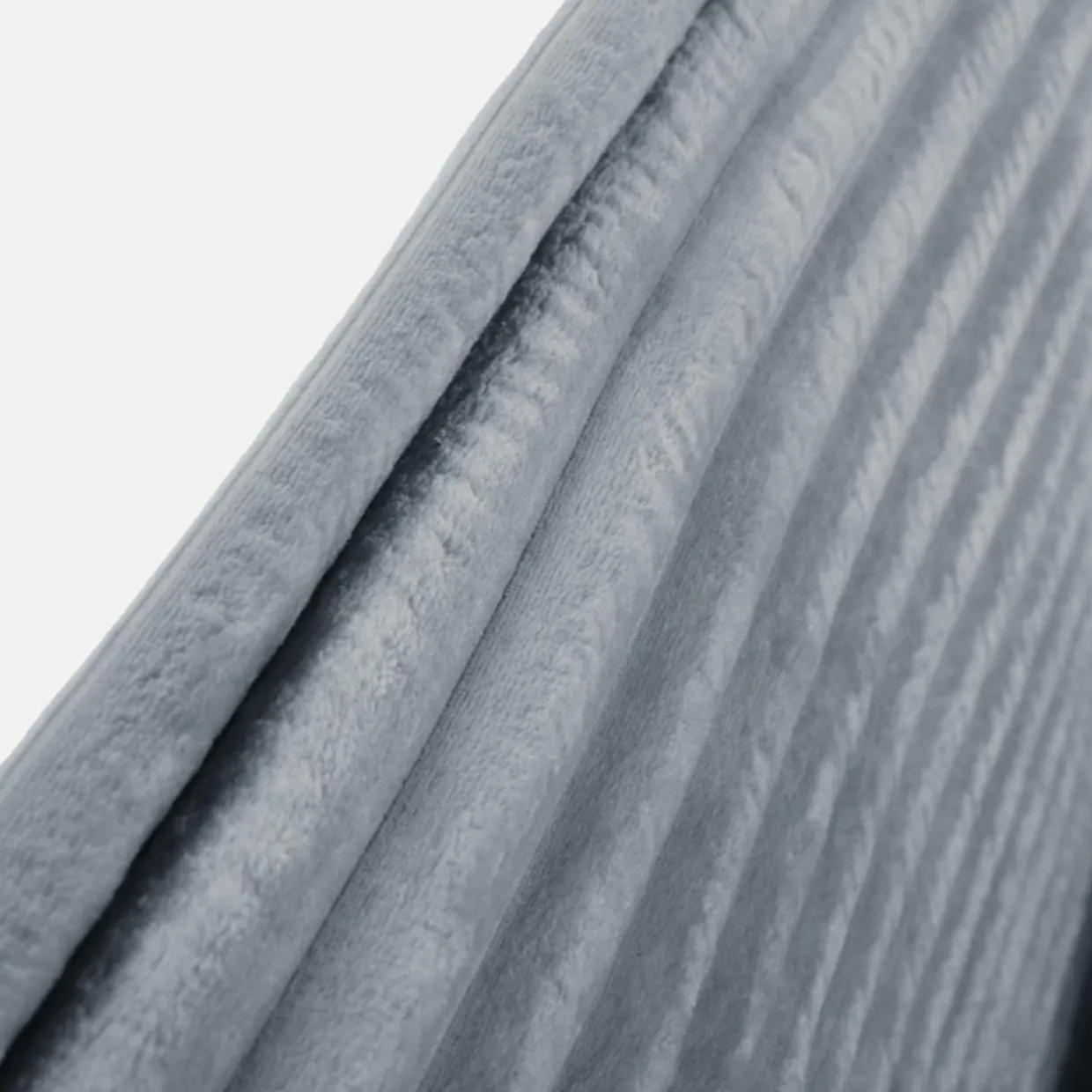 Łóżko tapicerowane szare LIVA FULL 140x200 cm