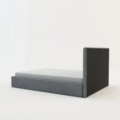 Łóżko welurowe ROCK 140x200 cm