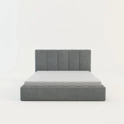 Łóżko welurowe ROCK 160x200 cm