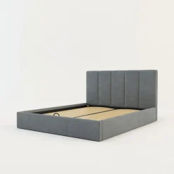 Łóżko welurowe ROCK 160x200 cm