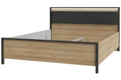 Łóżko z oświetleniem HIGH ROCK 160X200