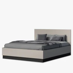 Łóżko z pojemnikiem i stelażem KASZMIR 140x200 cm