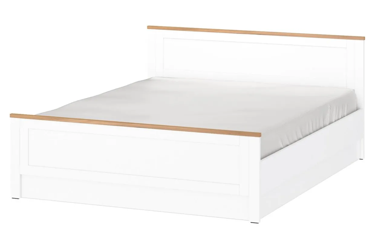 Łóżko z pojemnikiem i stelażem LANZETTE 160x200 cm