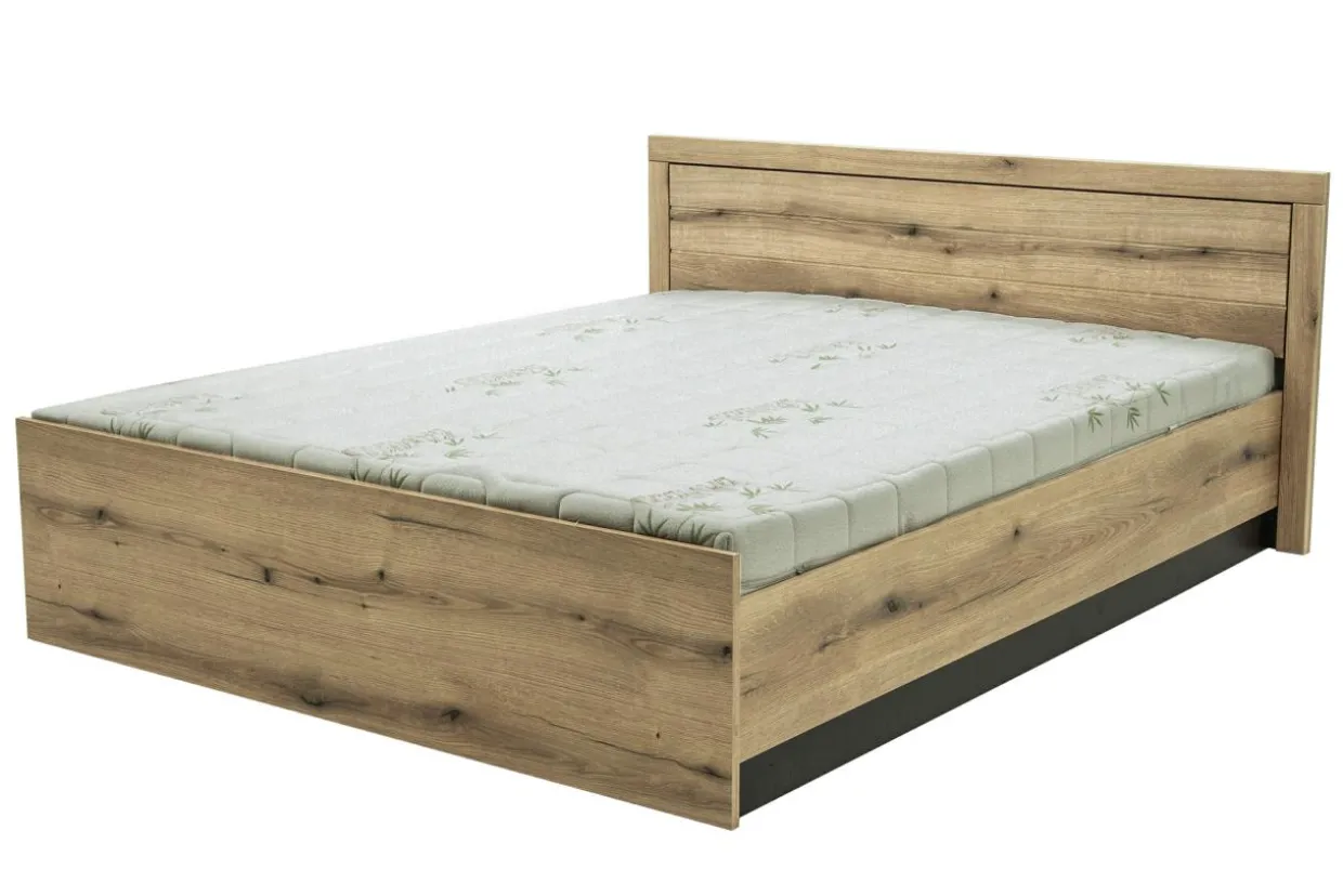 Łóżko z pojemnikiem i stelażem DENVER 160x200