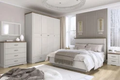 Łóżko z pojemnikiem i stelażem TOSCANA 160x200