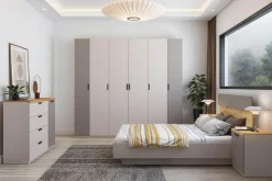 Łóżko z pojemnikiem i stelażem MAX MODERN II 160x200