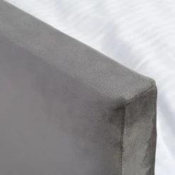 Łóżko z szufladą do spania ciemnoszare FORTINE 90x200