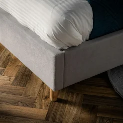 Łóżko ze stelażem HADSELA 160x200 cm