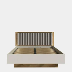 Łóżko ze stelażem i oświetleniem RANKIN 160x200