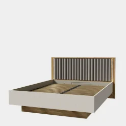 Łóżko ze stelażem i oświetleniem RANKIN 160x200