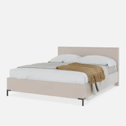 Łóżko ze stelażem i pojemnikiem CREMONA 160x200 cm