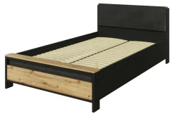 Łóżko ze stelażem SPOT 120x200, z oświetleniem