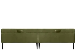 Łóżko zielone DONNA FIR 180 cm