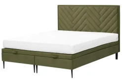 Łóżko zielone DONNA FIR 140 cm