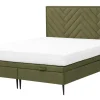 Łóżko zielone DONNA FIR 160 cm