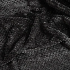 Koc antracytowy POPPY 200x200 cm