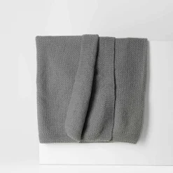 Koc ciemnoszary FANCY 130x170 cm