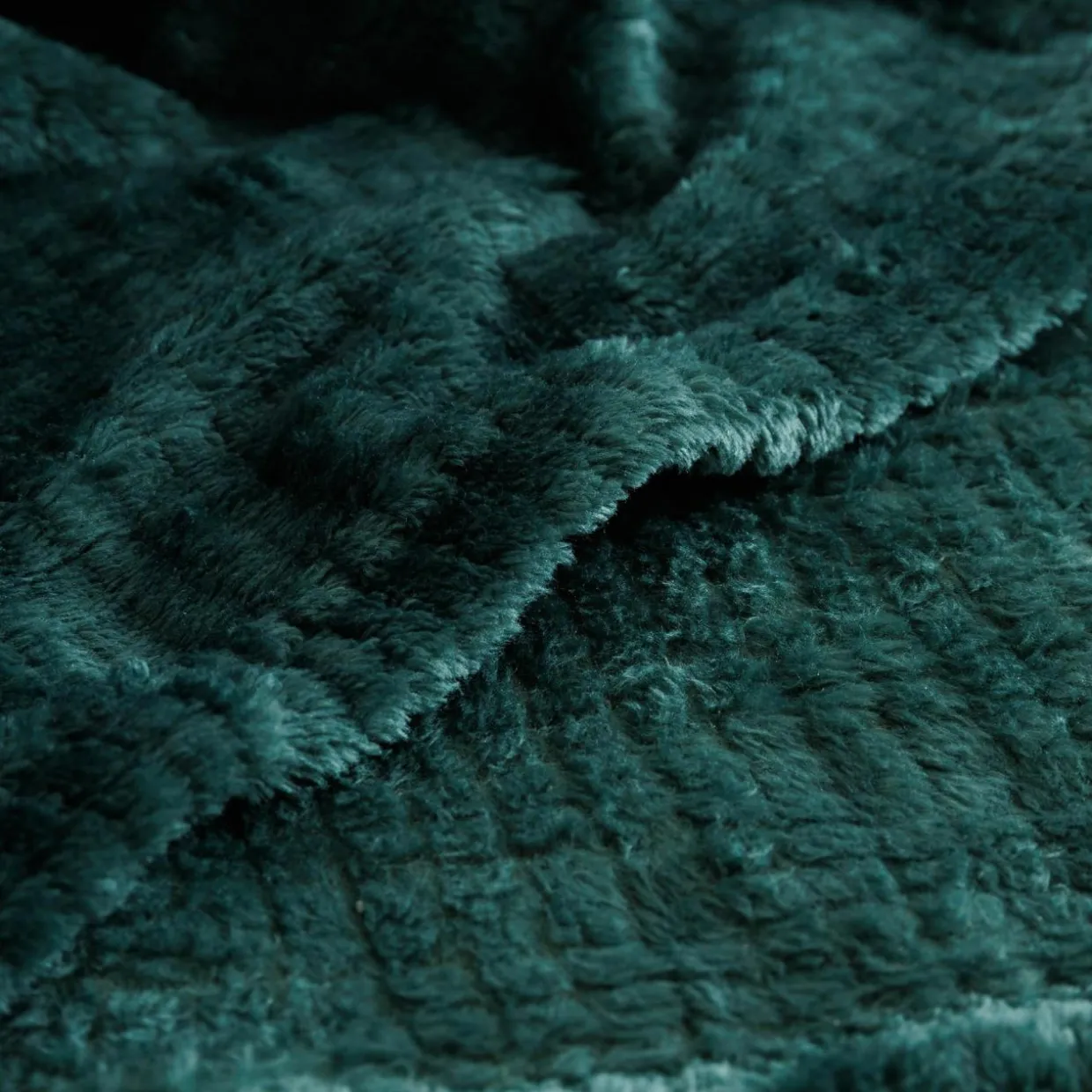 Koc ciemnozielony TASTY 150x200 m