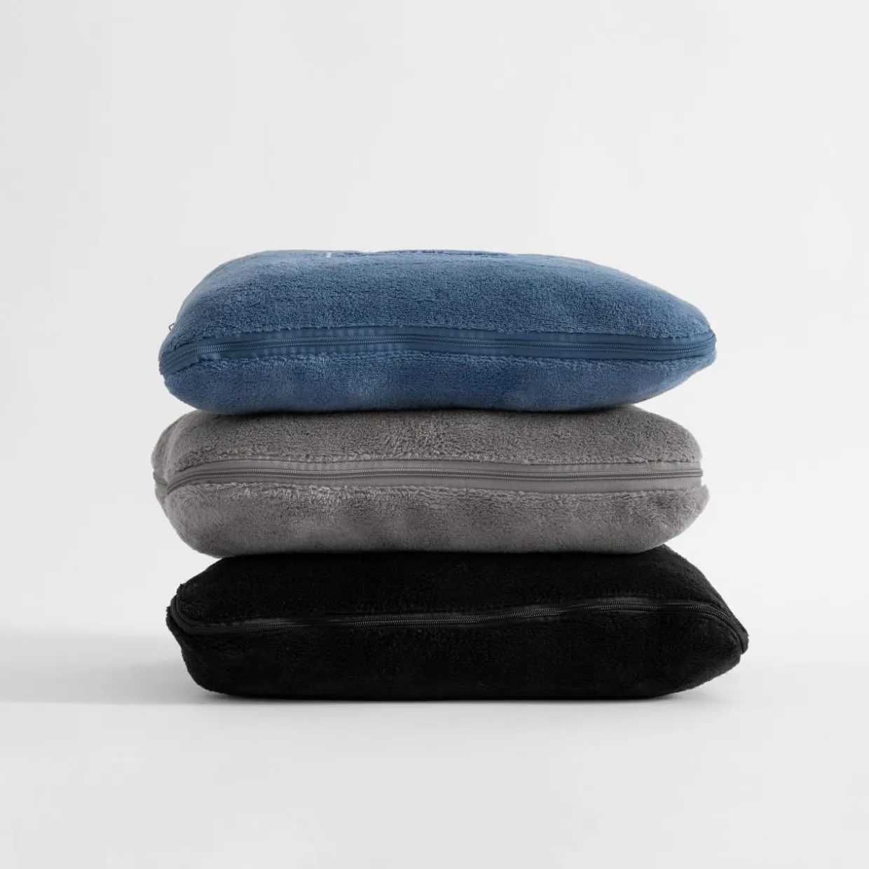 Koc podróżny 2w1, szary TRAVEL BLANKET 130x160 cm