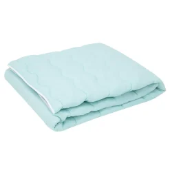 Kołdra całoroczna dwustronna szaro-miętowa DUALO 160x200 cm