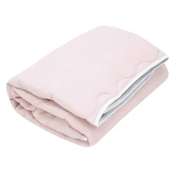 Kołdra całoroczna dwustronna szaro-różowa DUALO 160x200 cm