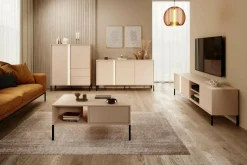 Komoda beżowa DAST 153,1 cm