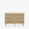 Komoda boho z 6 szufladami CALASETTA