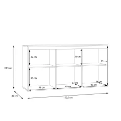 Komoda do salonu SKELPE