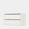 Komoda do szafy INNER II z 2 szufladami BASIC 75 cm biała