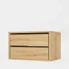 Komoda do szafy INNER II z 2 szufladami BASIC 75 dąb artisan