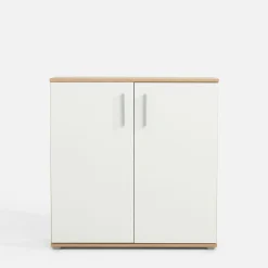 Komoda 2-drzwiowa IKOLI biała