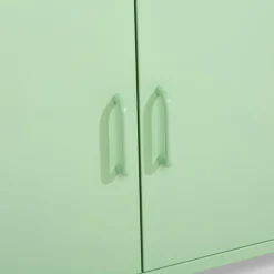 Komoda 2-drzwiowa SOLANS jasnozielona