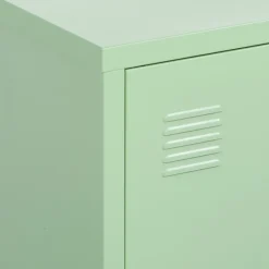 Komoda 2-drzwiowa SOLANS jasnozielona