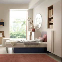 Komoda dwudrzwiowa beżowa SERGIO