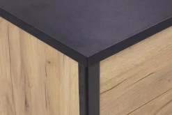 Komoda MALI 4S dąb craft/czarny