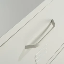 Komoda metalowa z szufladami BLEIZ jasnoszara