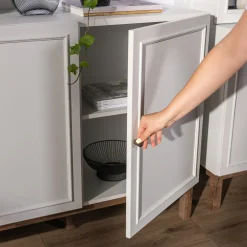 Komoda szara z szufladą PENKRIDGE 149.6 cm