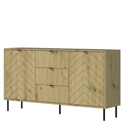 Komoda w jodełkę 154 cm ART