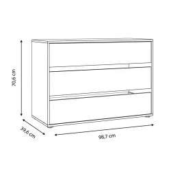 Komoda wewnętrzna TWTK24-A06