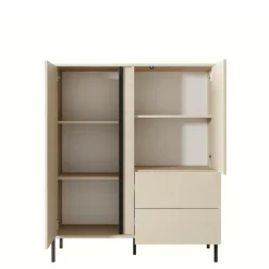 Komoda wysoka beżowa DAST