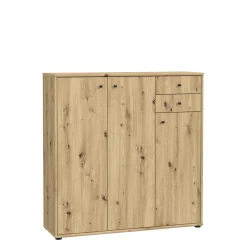 Komoda wysoka TEMPRA 2 3D2S dąb artisan