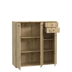 Komoda wysoka TEMPRA 2 3D2S dąb artisan
