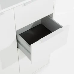 Komoda z szufladami biały połysk ESPRESSO