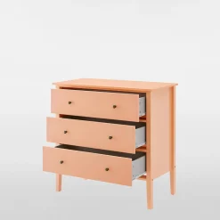 Komoda z szufladami brzoskwiniowa TIXER
