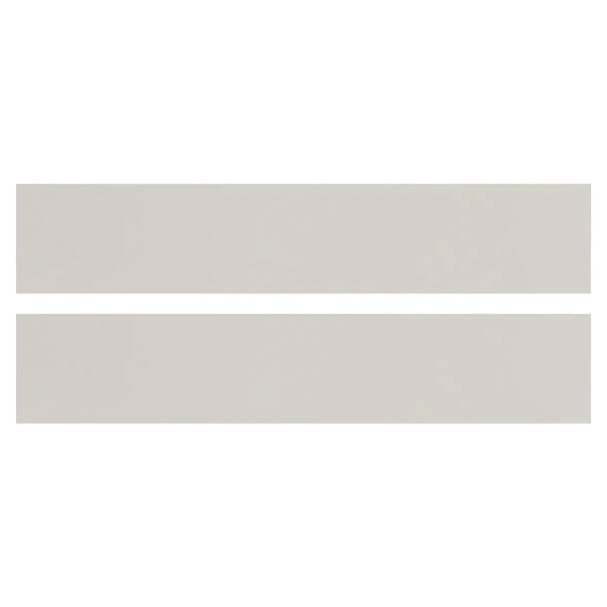 Komplet 2 cokołów BASIC PLUS z uszczelką i 2 narożnikami BP/CB2X50/10 clay grey