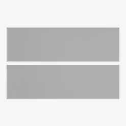 Komplet 2 cokołów BASIC PLUS z uszczelką i 2 narożnikami BP/CB2X50/10 ramka szara