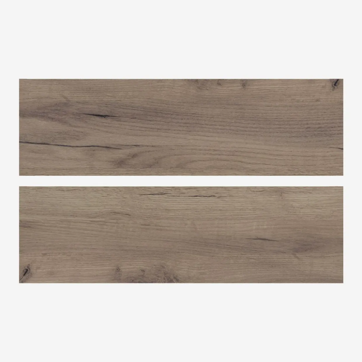 Komplet 2 cokołów BASIC PLUS z uszczelką i 2 narożnikami BP/CB2X50/15 dark rockfort hickory