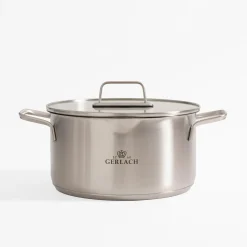 Komplet 3 garnków ze stali nierdzewnej AMBIENTE