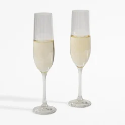Komplet 6 kieliszków do szampana WATERFALL 190 ml
